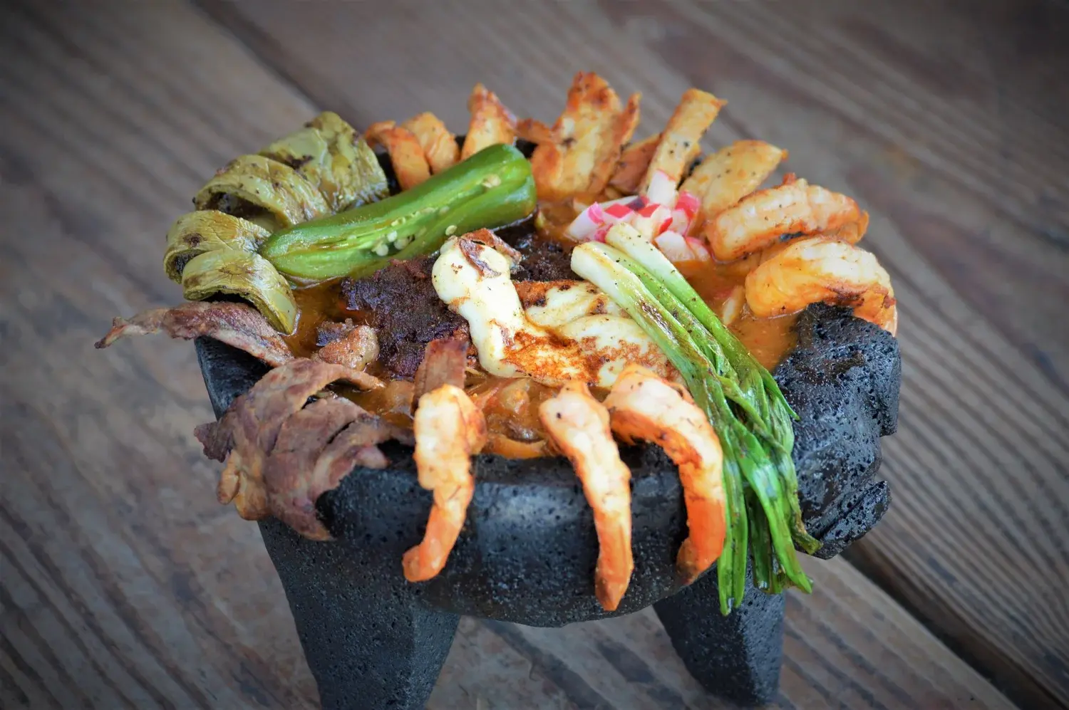 Molcajete at Del Valle Mexican Restaurant