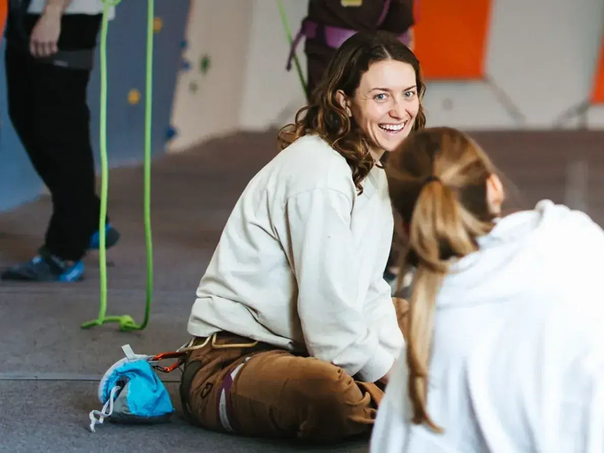 Inside Session Climbing Center