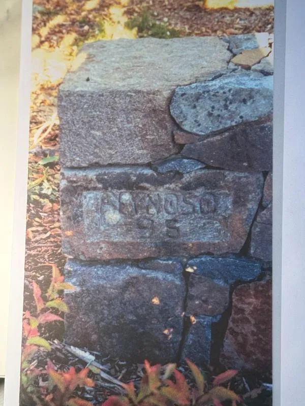 Reynoso's Stoneworks — Signed stonework — our name in the wall